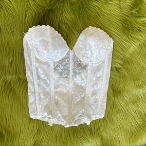 Lace bustier